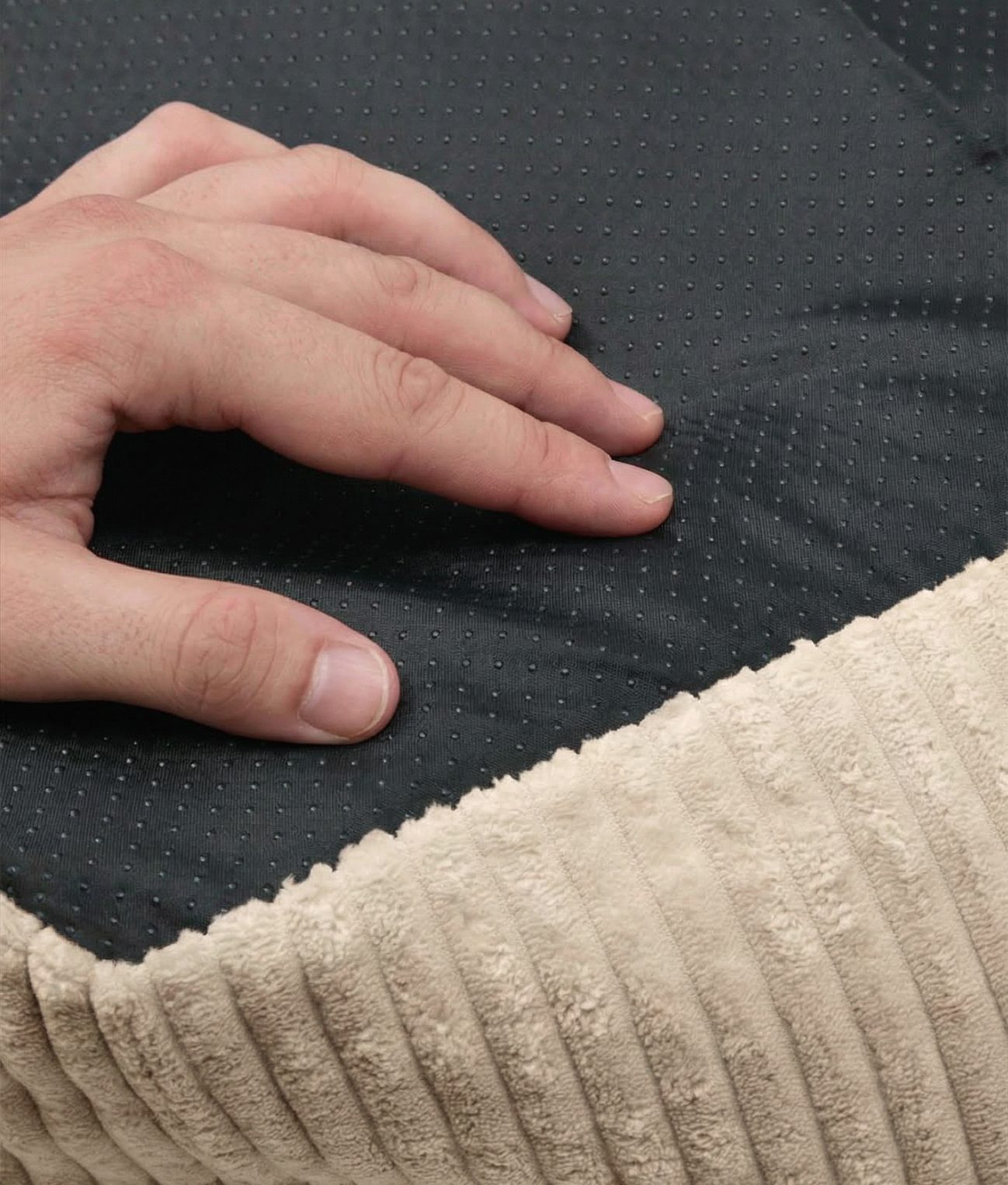 Funda de Cama Pana Beige, Snozy