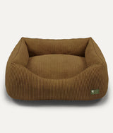 Green Corduroy Dog Bed, Snozy 