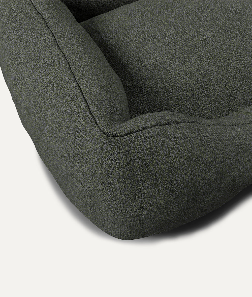 Premium Green Dog Bed, Snozy 