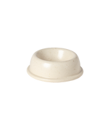Bone White Ceramic Dog Bowl, Bole